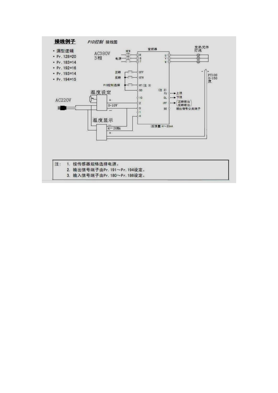 三菱系列变频器pid控制参数设置及校正_第2页
