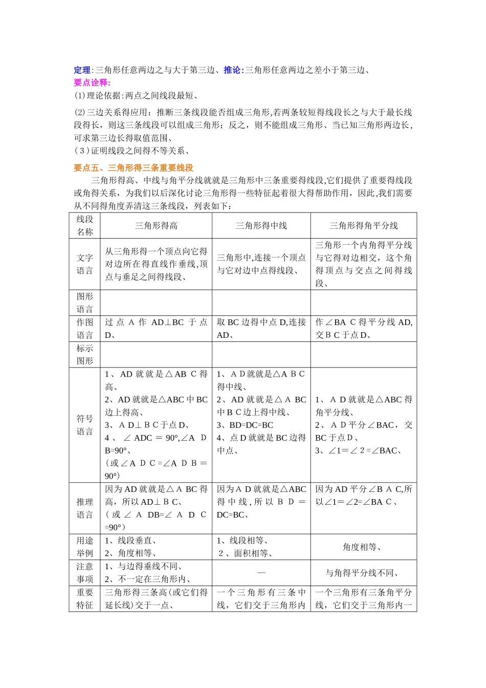 三角形及其性质知识讲解_第2页