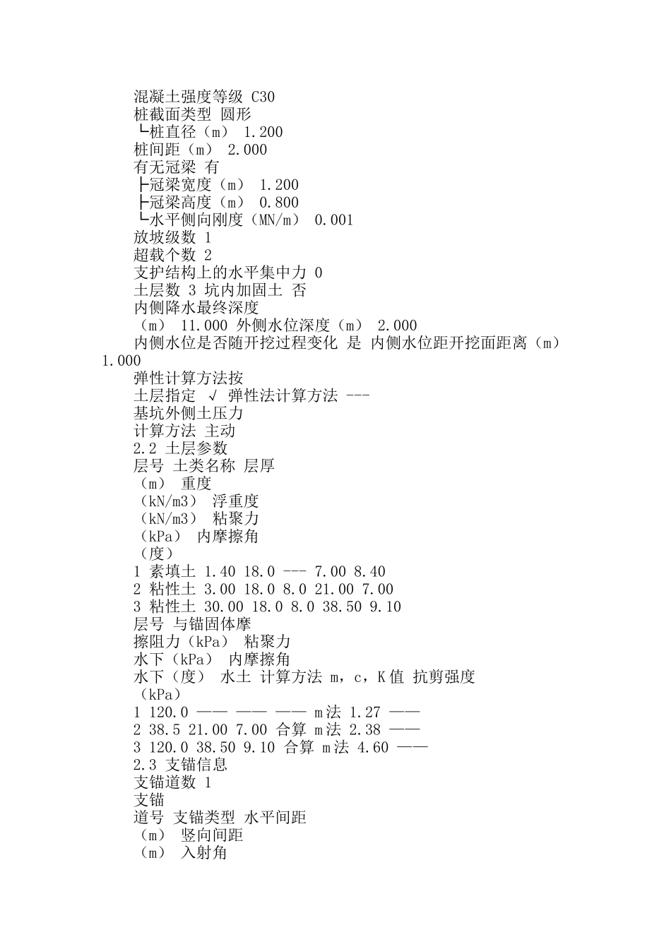 专业论文文献--人工挖孔桩围护技术在限高条件下的应用_第2页