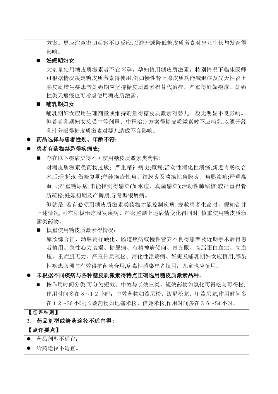 专项处方点评激素指南_第3页