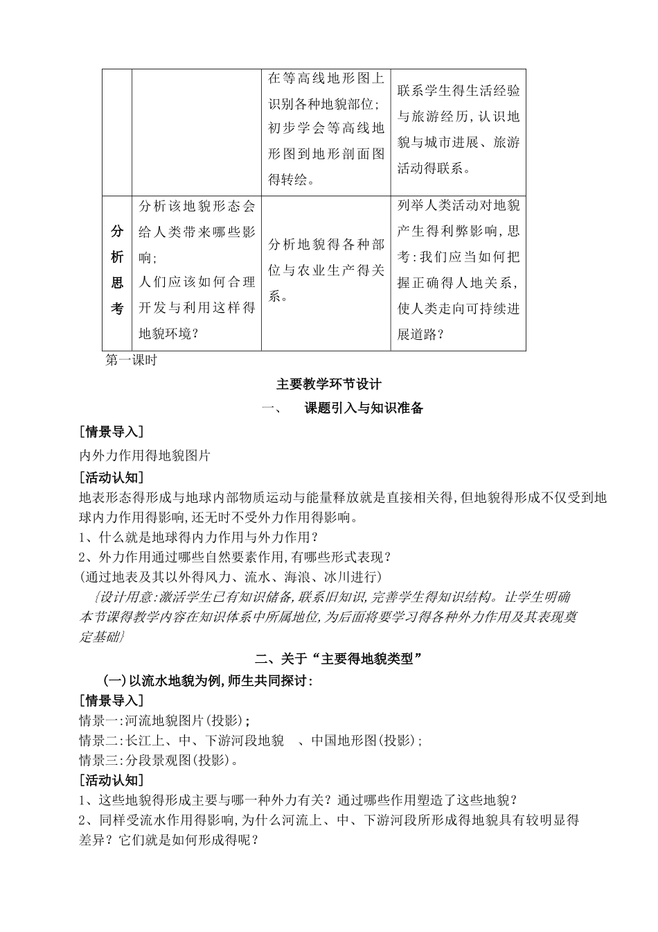 专题7地貌教学设计_第3页