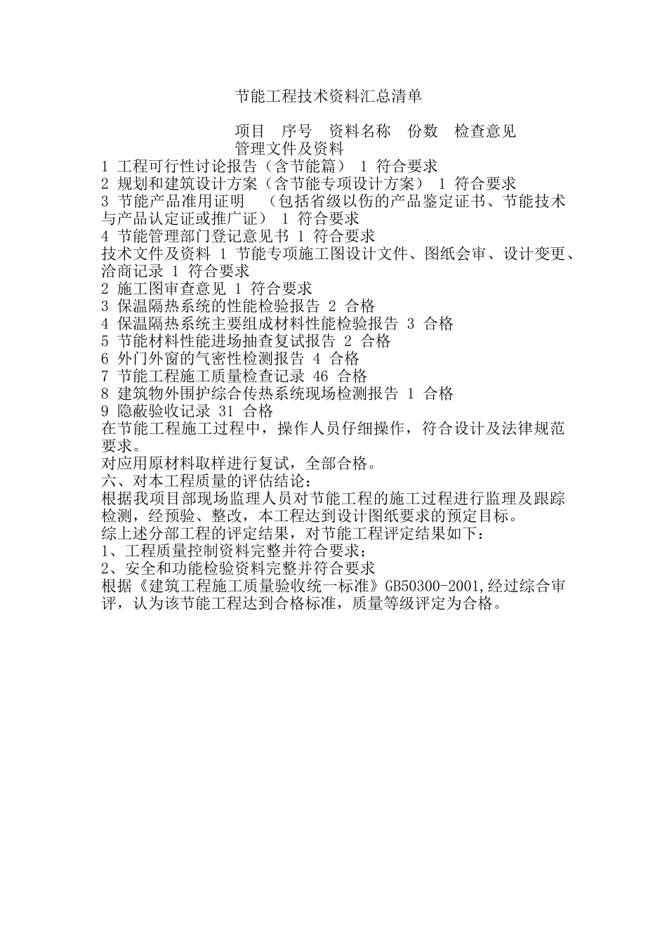 世明科技节能工程监理质量评估报告实验楼_第3页