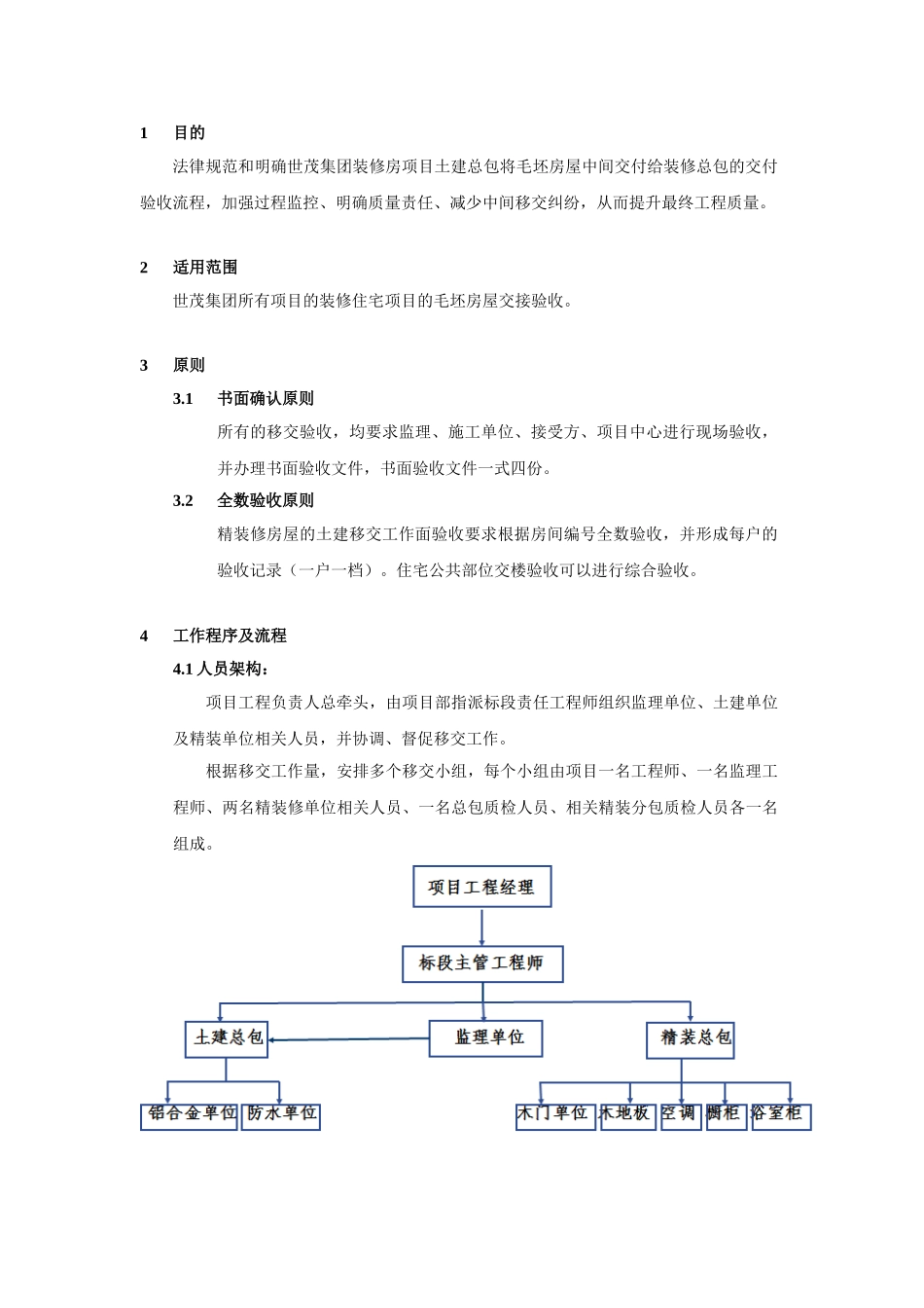 世茂集团精装修工程土建精装交接验收作业指引_第3页