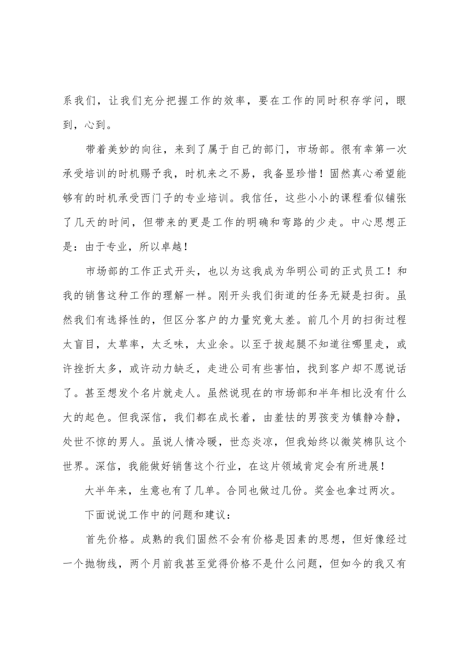 业务员个人年终总结_第2页