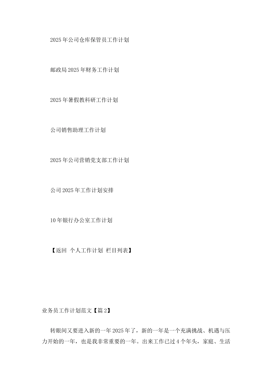 业务员工作计划范文_第3页