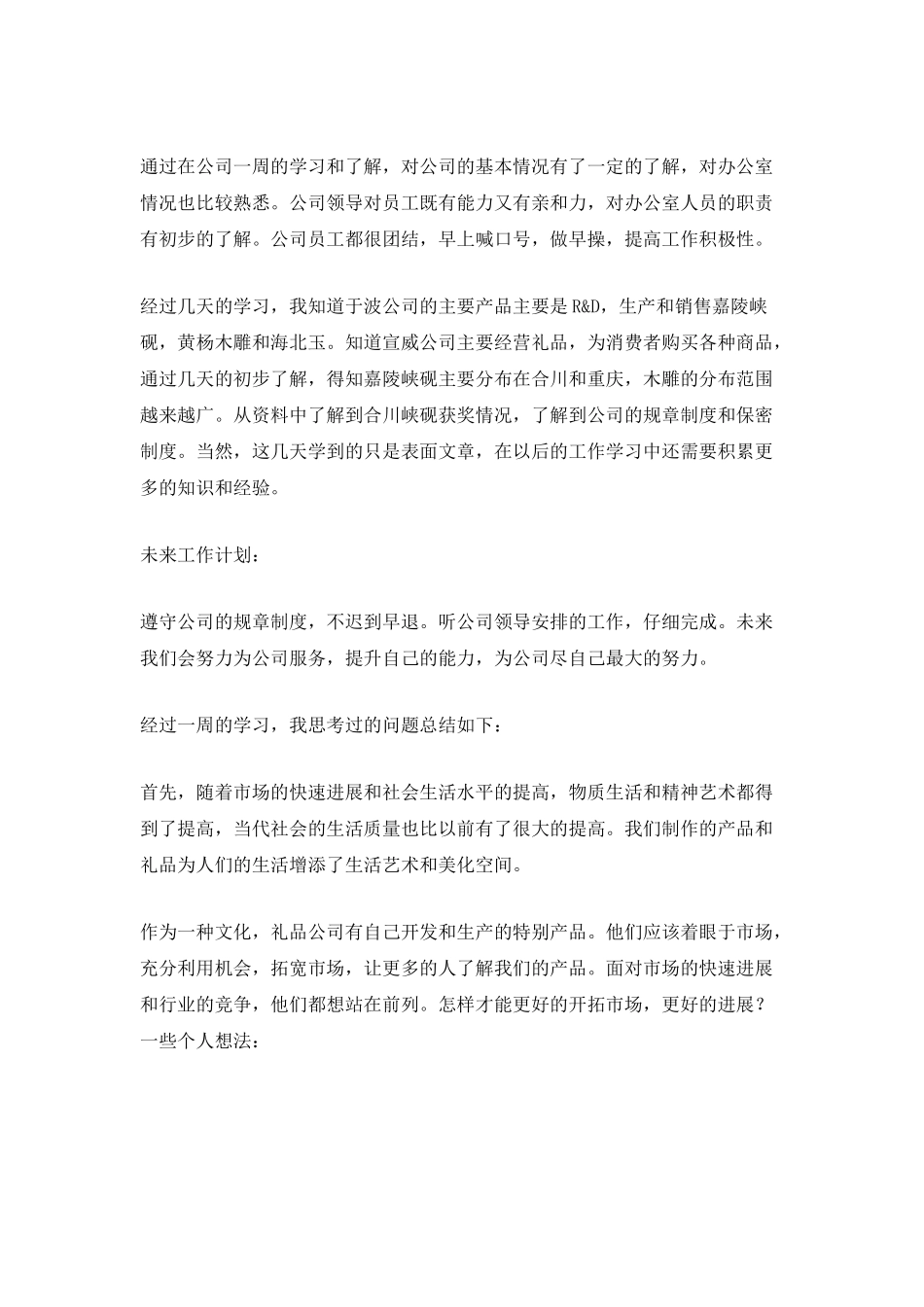 个人一周工作总结格式范文_第3页