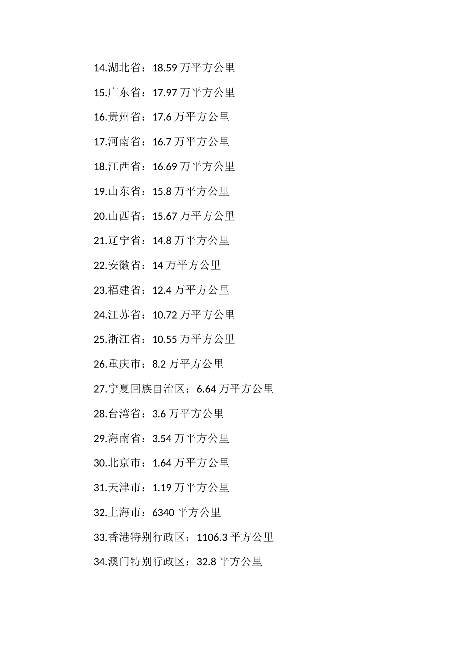 中国陆地面积最大的省是哪个_第2页