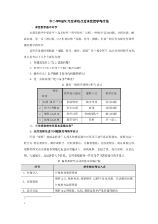 中小学探究型课程