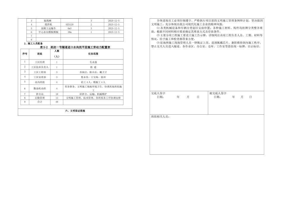 中心水沟及找平层三级技术交底_第3页