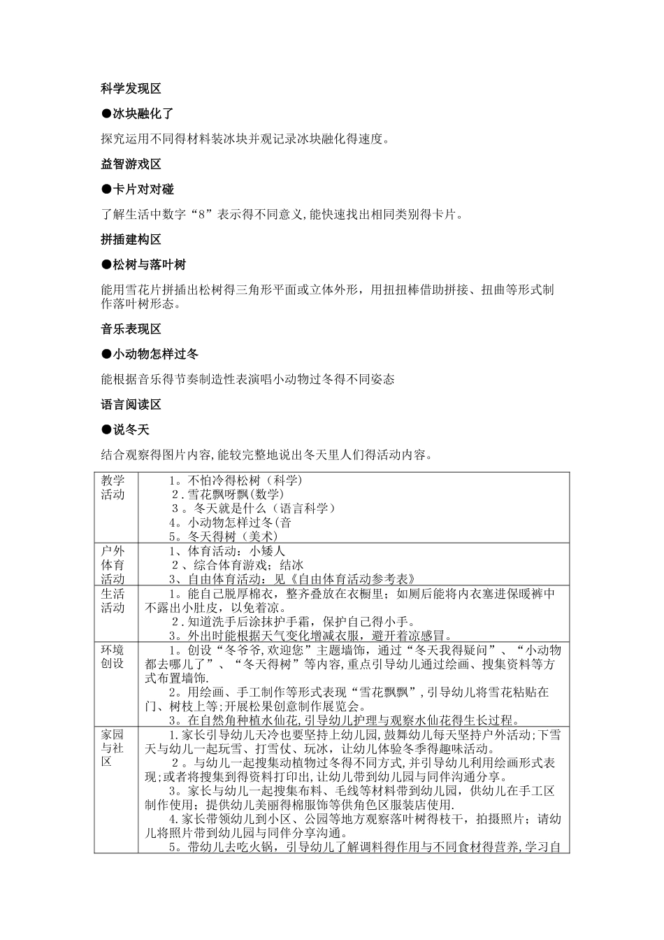 主题五 冬天欢乐多_第2页