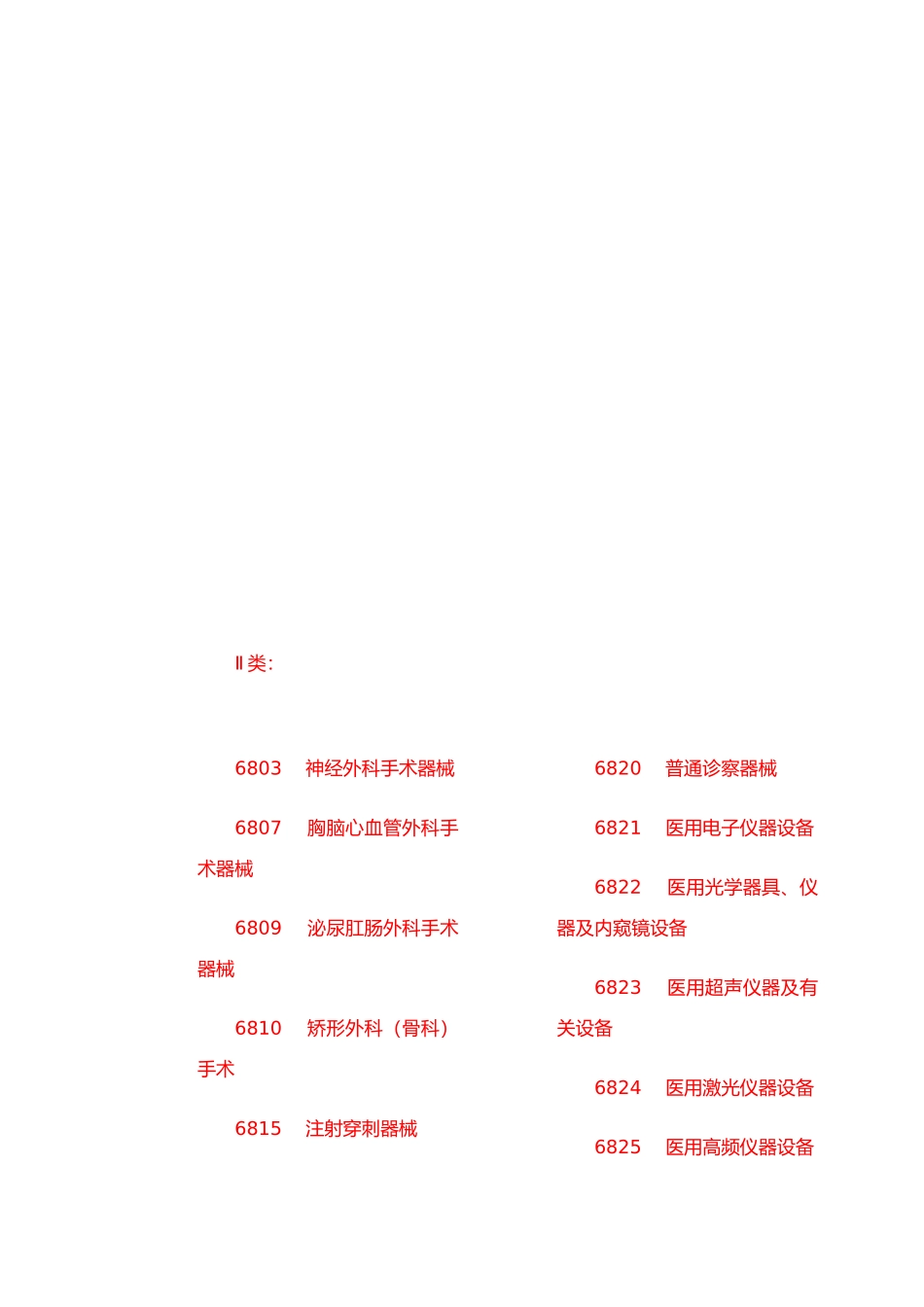 二-三类医疗器械经营范围_第3页