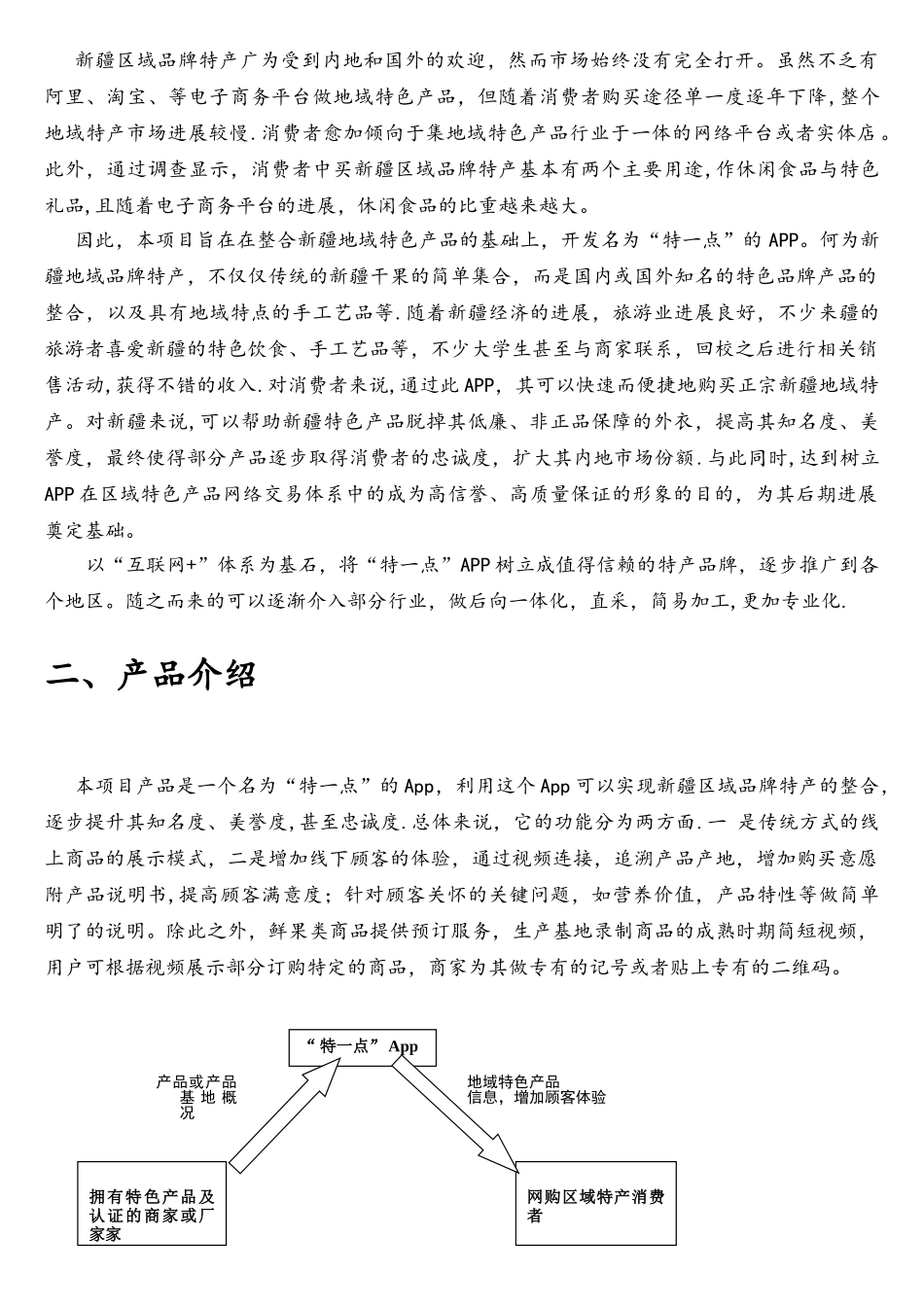 互联网+项目计划书_第2页