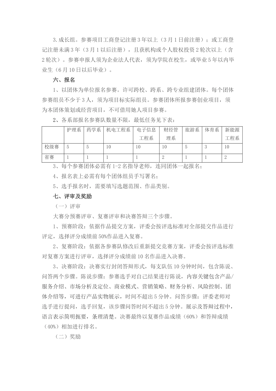 互联网大赛校级选拔赛专项方案_第3页