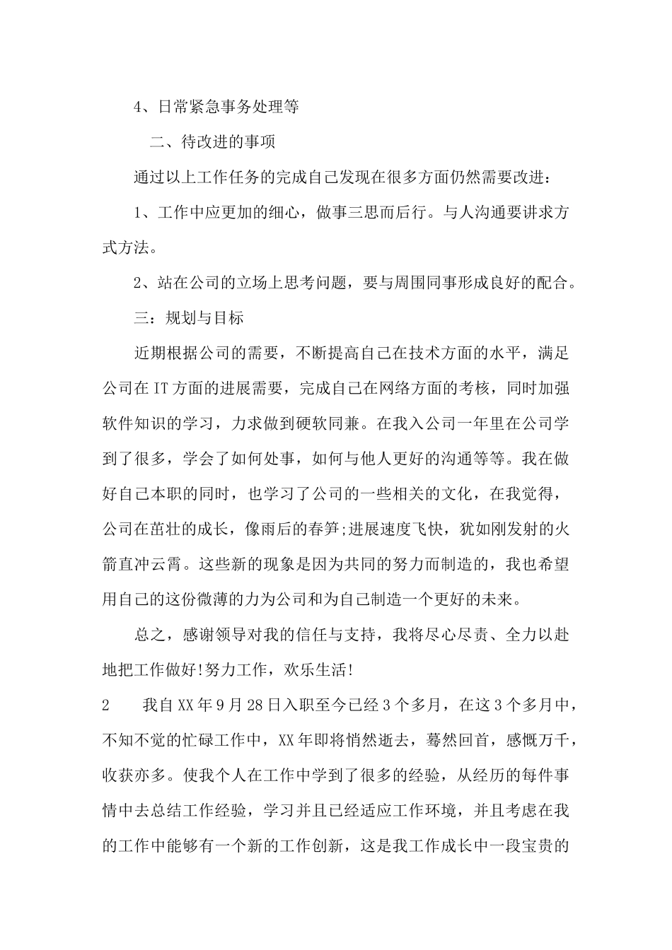 互联网技术年度工作总结_第2页