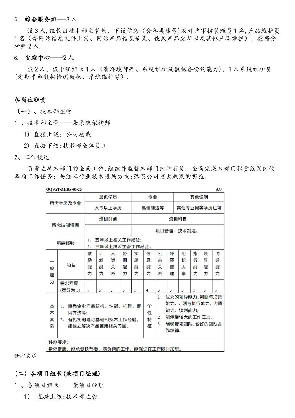 互联网行业的岗位分类和职责要求_第3页