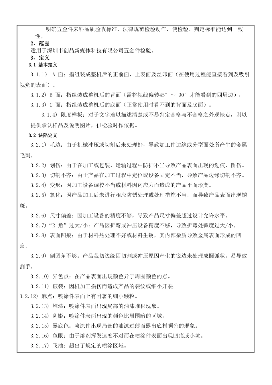 五金件检验标准_第2页