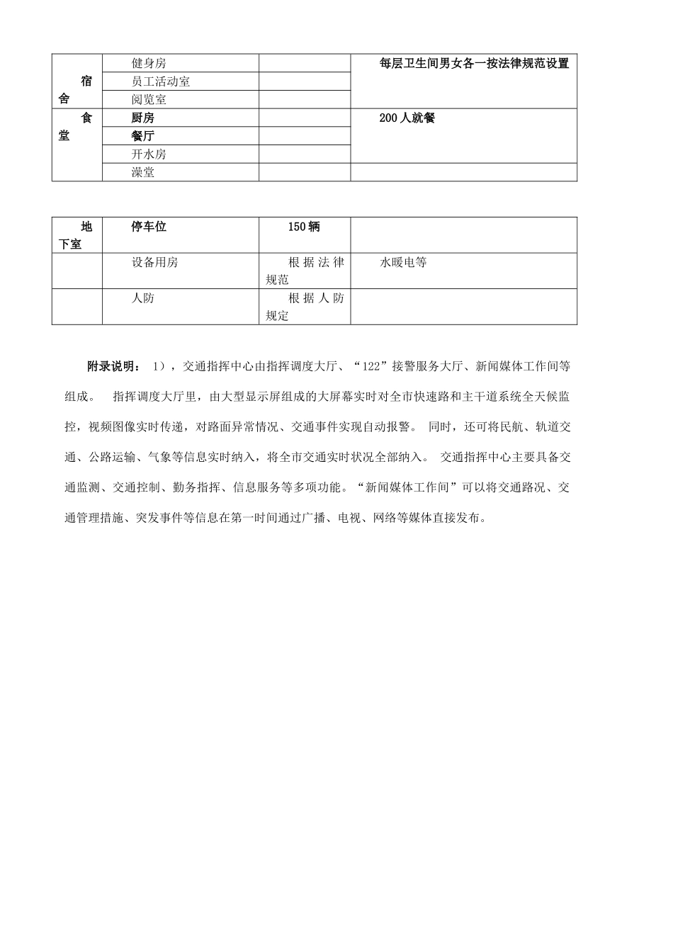 交警大队综合楼设计任务书_第3页