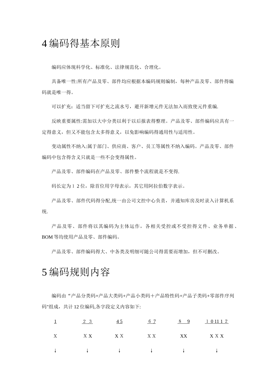 产品及零部件编码规则_第2页