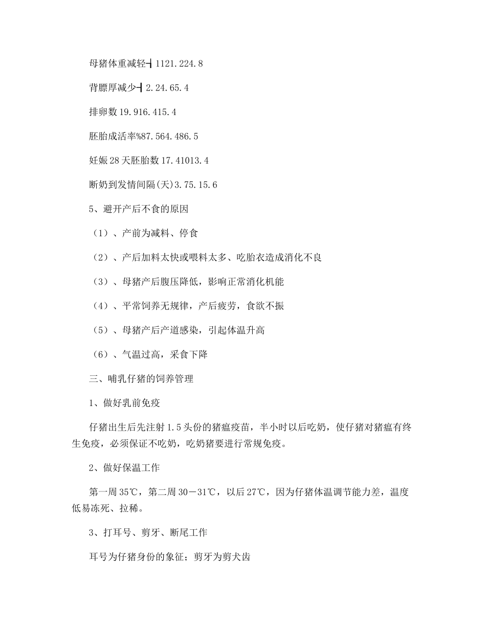 产房母猪的饲养管理_第3页
