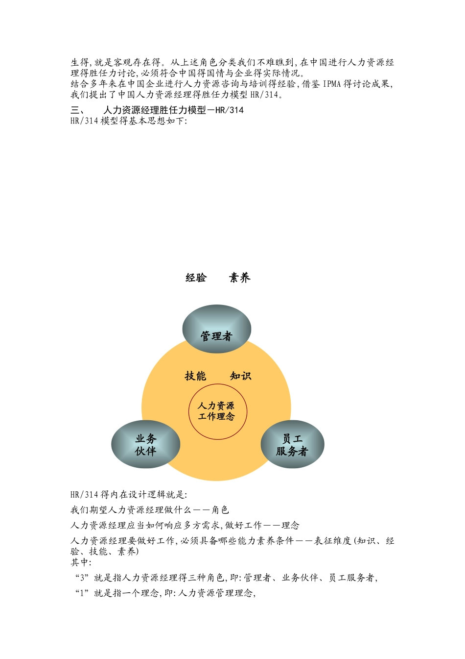 人力资源经理的胜任力模型_第2页