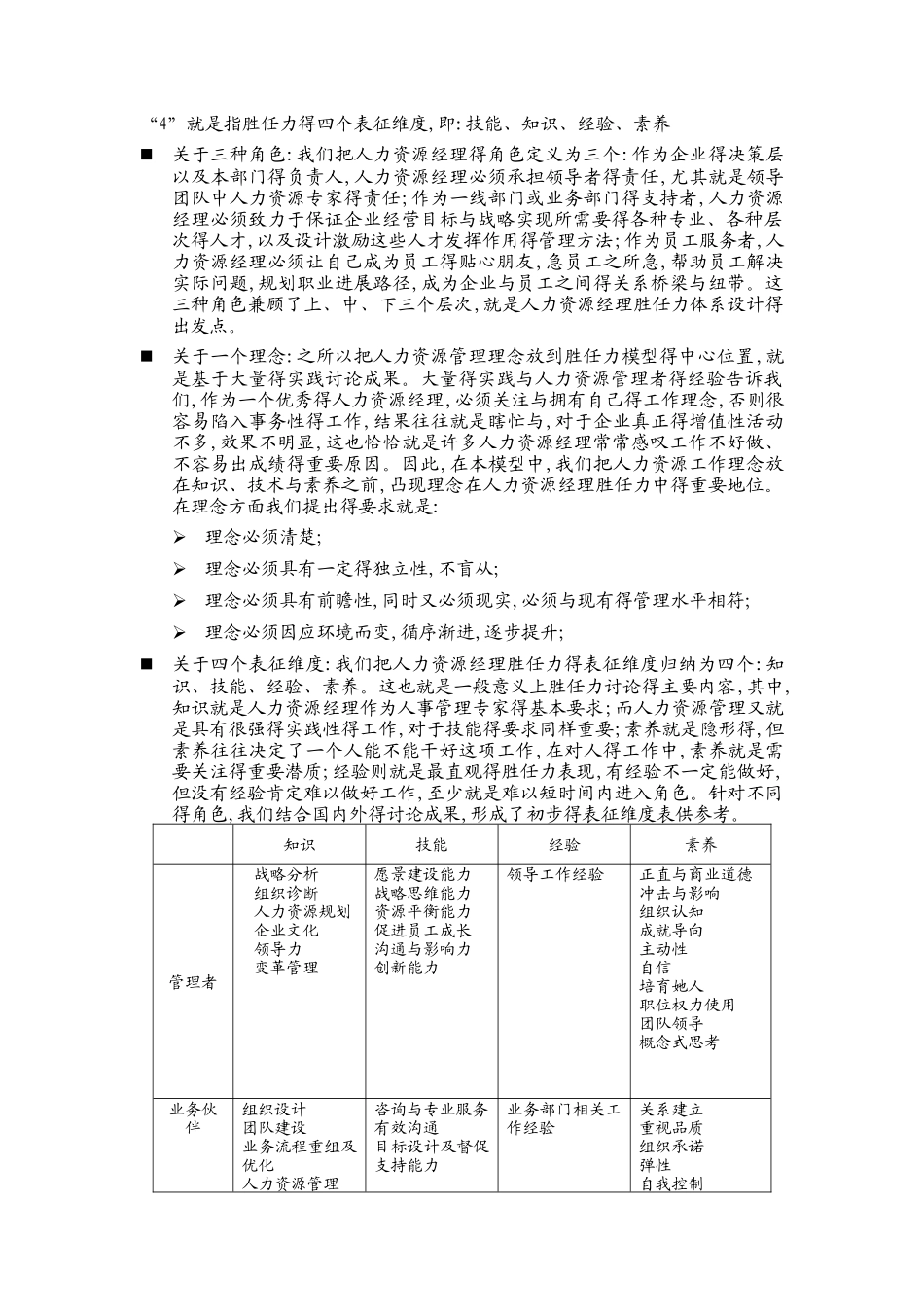 人力资源经理的胜任力模型_第3页