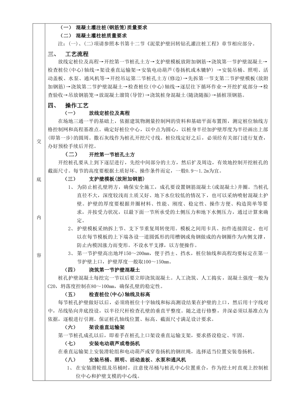人工成孔灌注桩工程_第2页