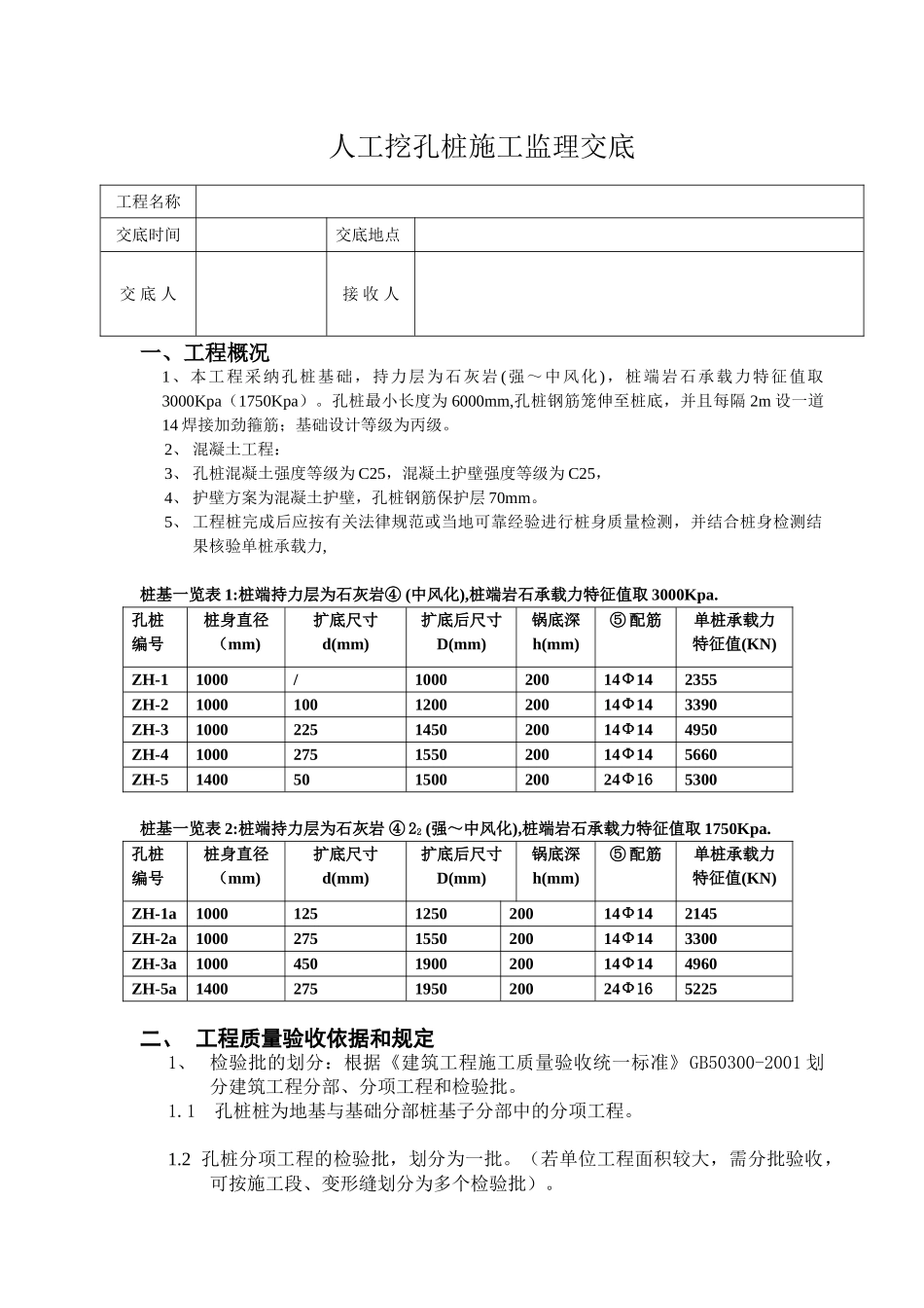 人工挖孔桩施工监理交底_第1页