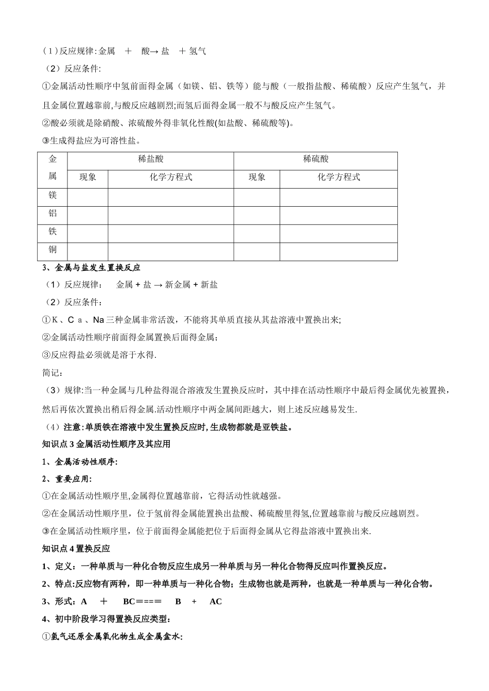 人教版九年级化学下册金属和金属材料_第2页