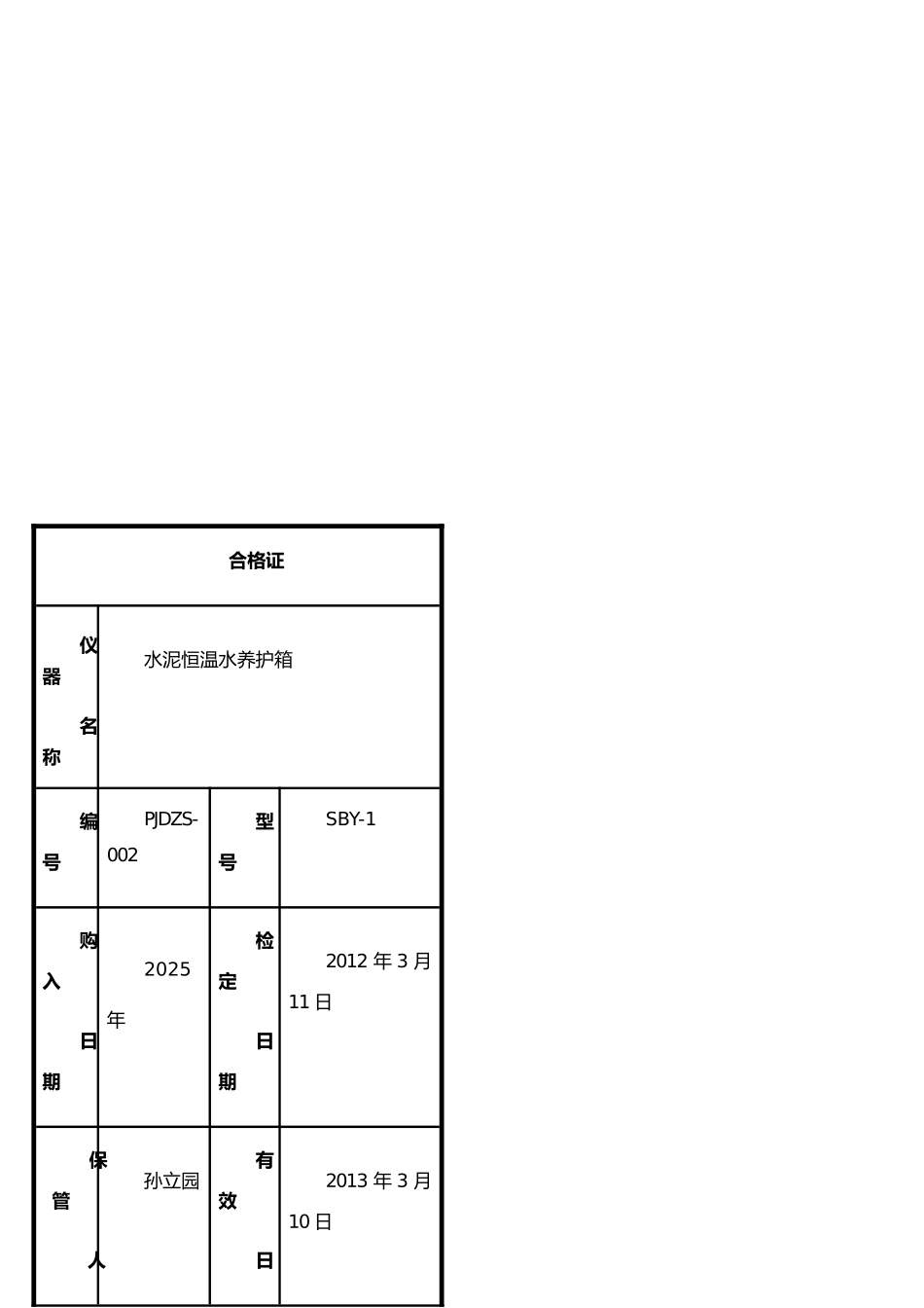 仪器鉴定合格证_第2页