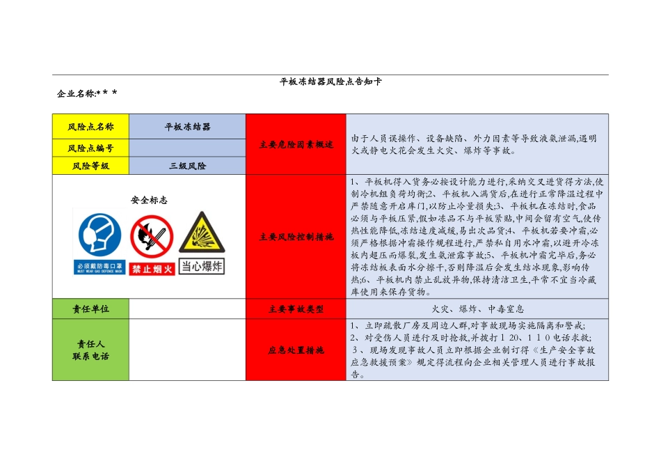 企业危险源辨识风险点告知卡_第2页