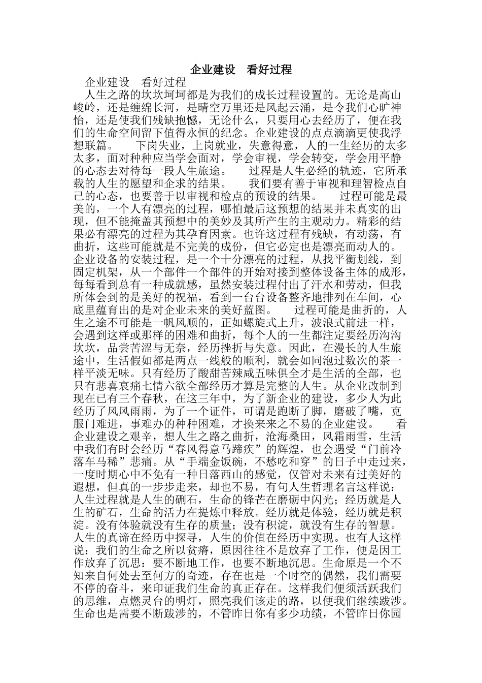企业建设-看好过程_第1页