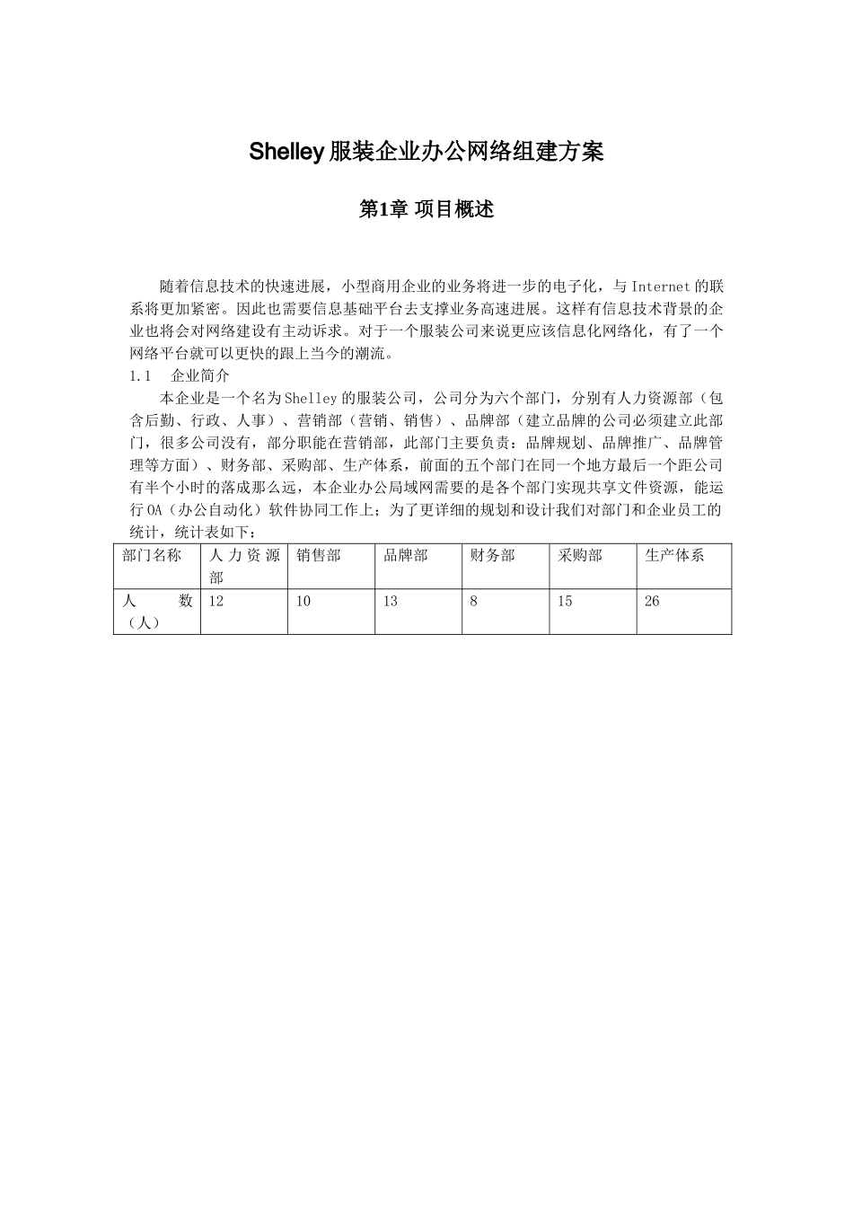 企业网络组建方案范文_第2页