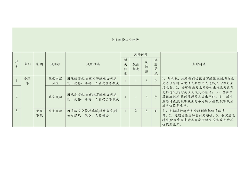 企业运营风险评估_第1页