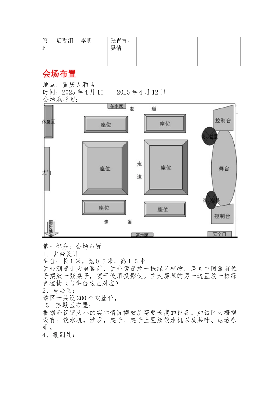 会场布置与筹备程序_第2页
