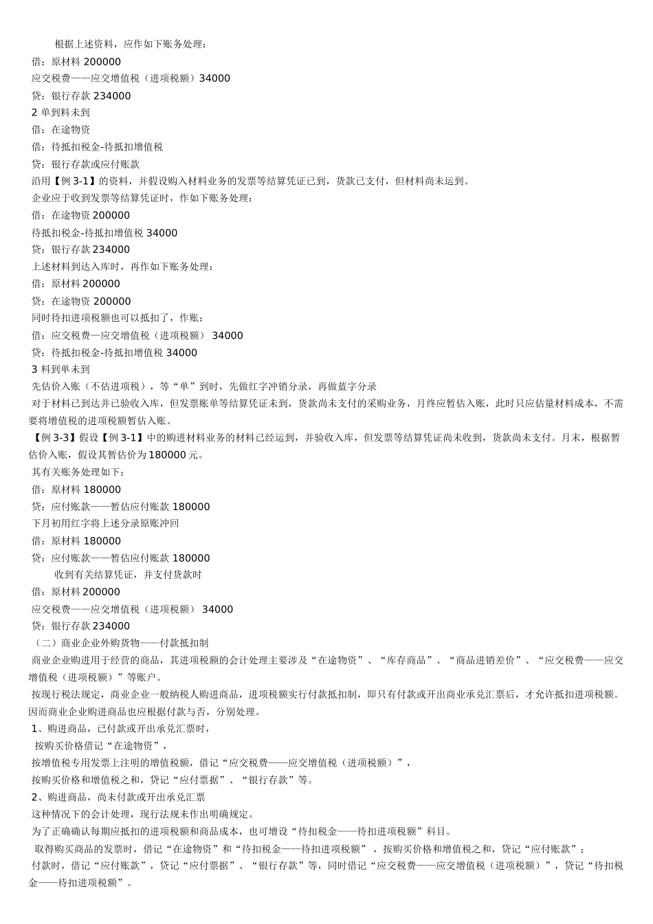 会计特殊业务处理_第1页