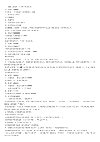 会计特殊业务处理