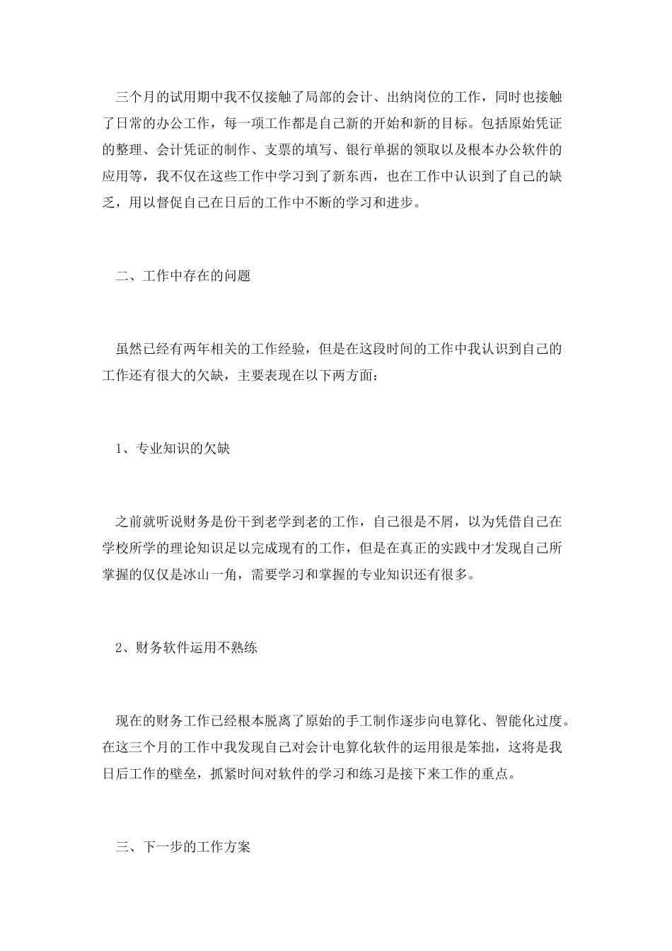 会计试用期个人工作总结6_第2页