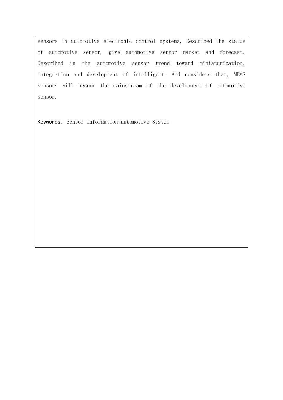 传感器在汽车行业中的应用及其发展趋势_第3页