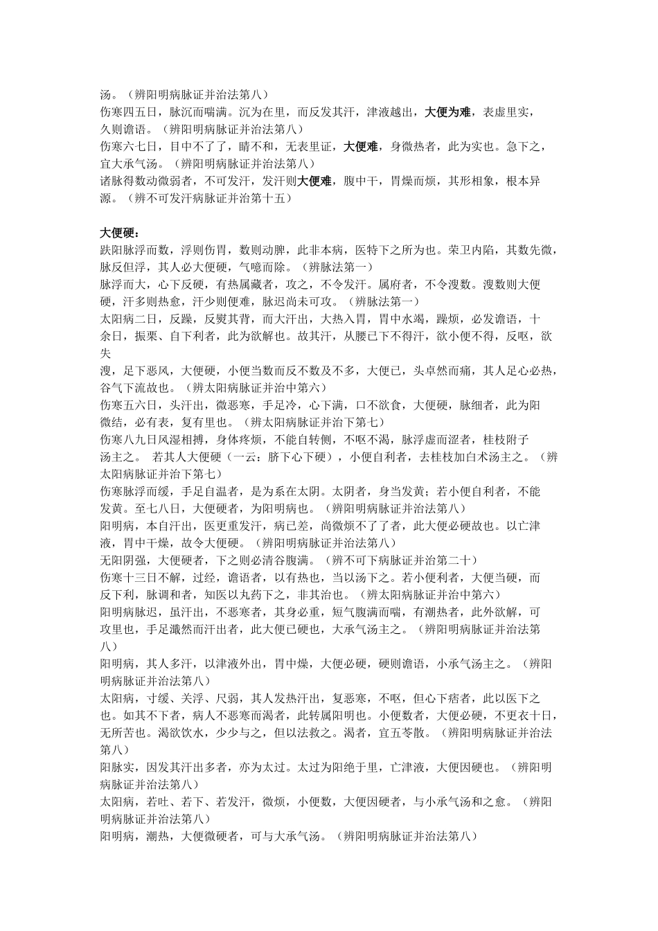 伤寒论按症状划分条目_第3页