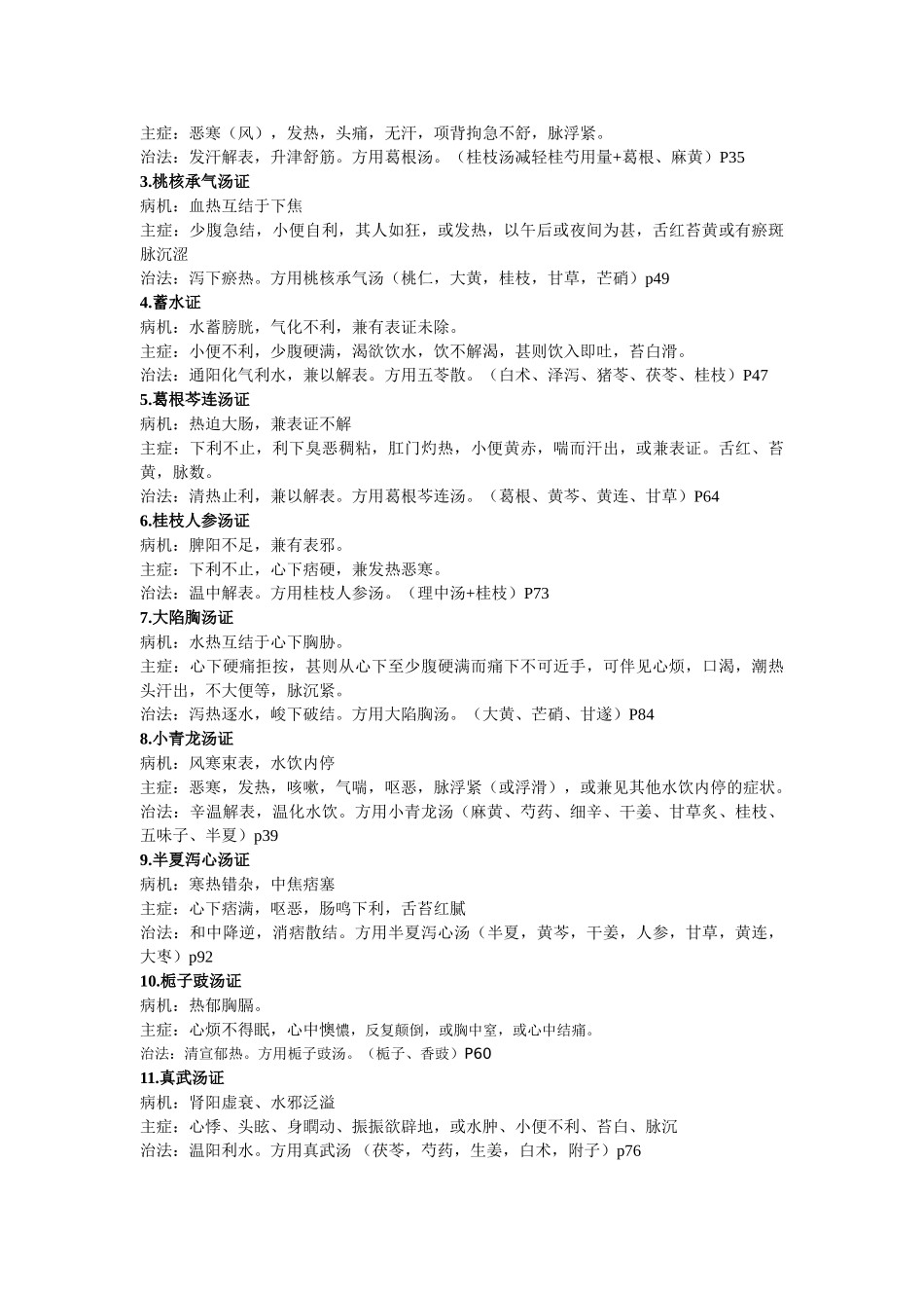 伤寒论选读重点30打印版_第2页