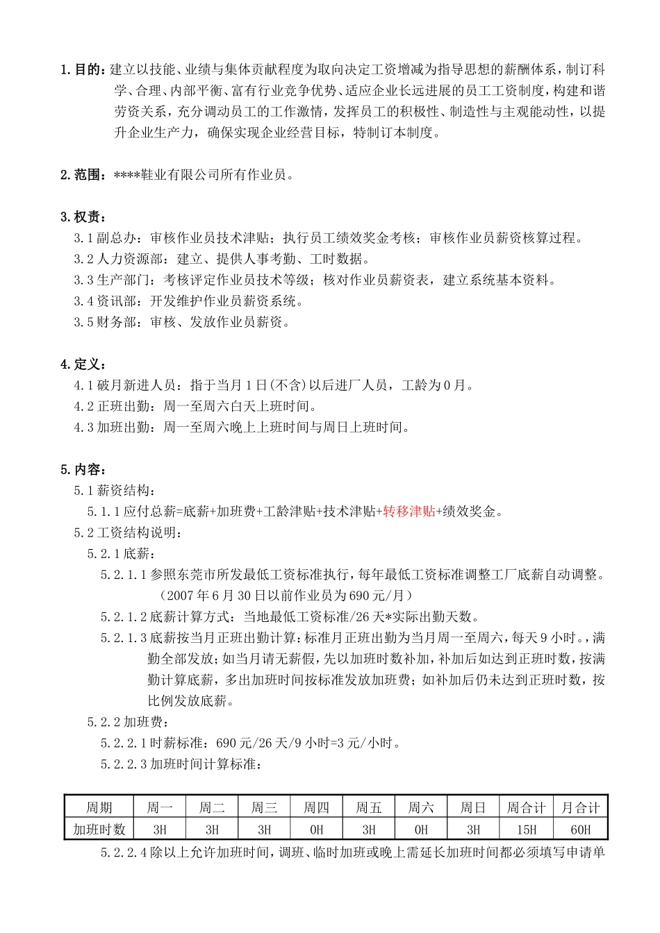 作业员计时工资与绩效考核制度_第1页