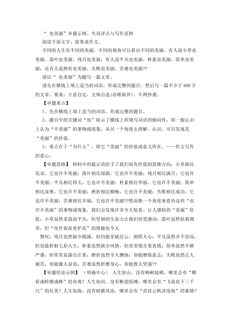 作文这也是一种美丽_第3页