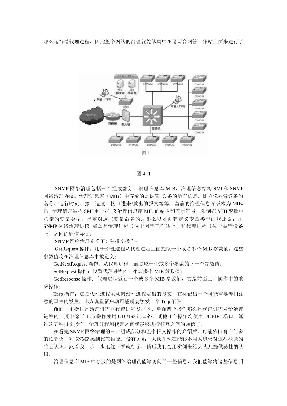 使用SNMP网络管理软件管理网络设备和链路_第2页