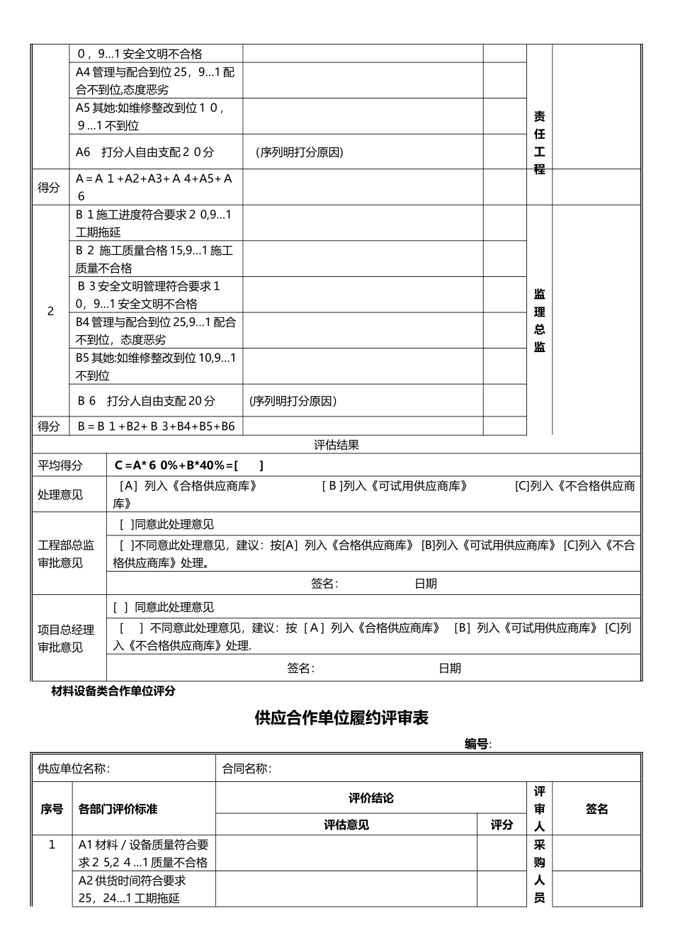 供应商评价标准_第2页