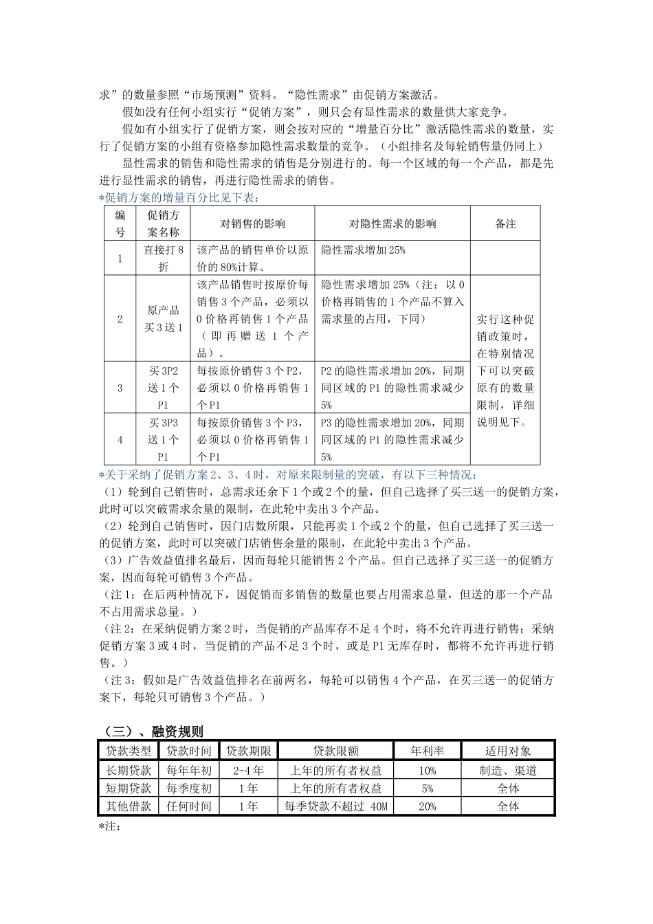 供应链管理沙盘大赛规则v2025-省赛建议规则_第3页