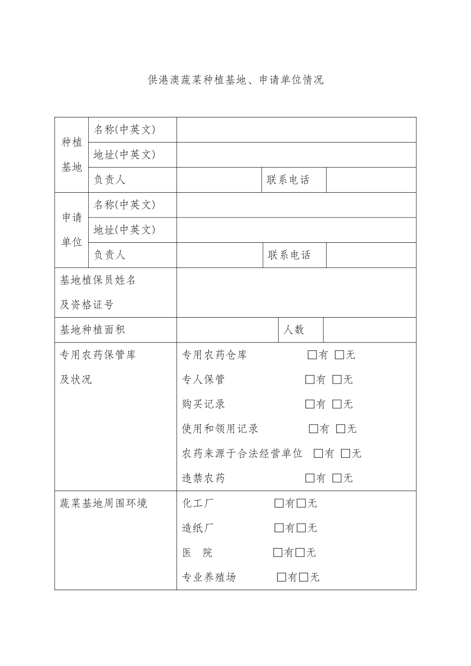 供港澳蔬菜种植基地备案_第3页