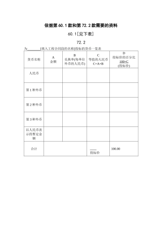 依据第.款和第.款需要的资料