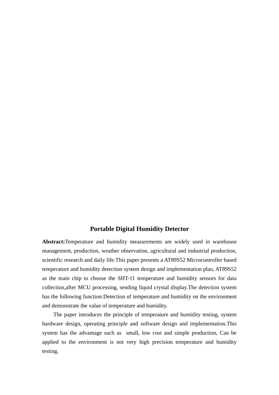 便携式数字湿度检测仪的设计_第3页