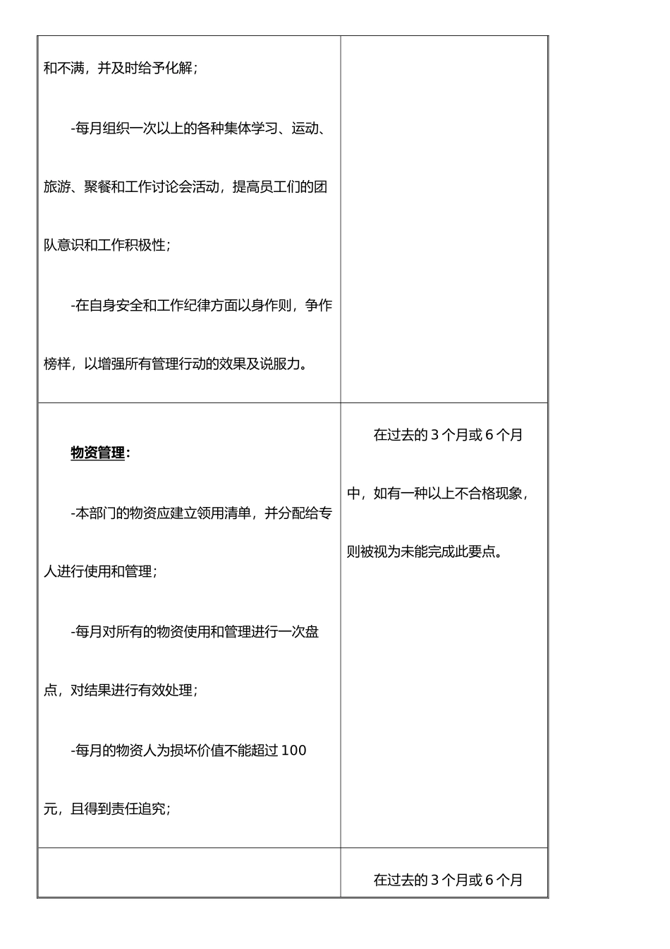 保安主管和经理经绩效考核参照要点_第3页