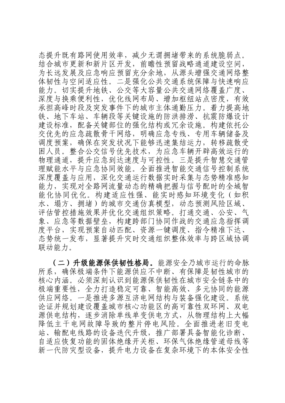 在2025年全市韧性城市建设推进会上的讲话_第2页